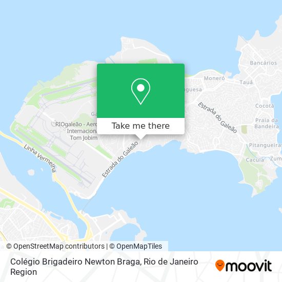 Colégio Brigadeiro Newton Braga map