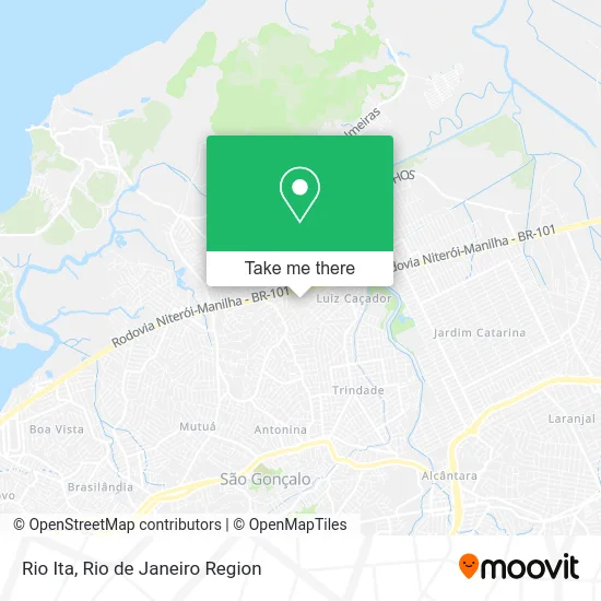 Rio Ita map