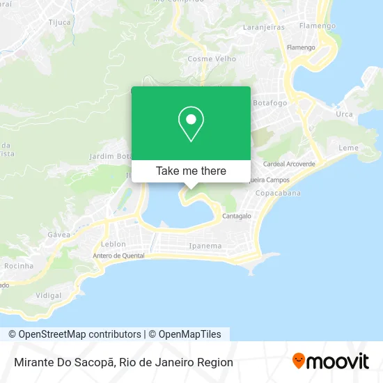 Mirante Do Sacopã map