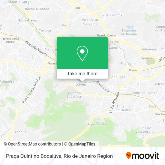 Praça Quintino Bocaiúva map