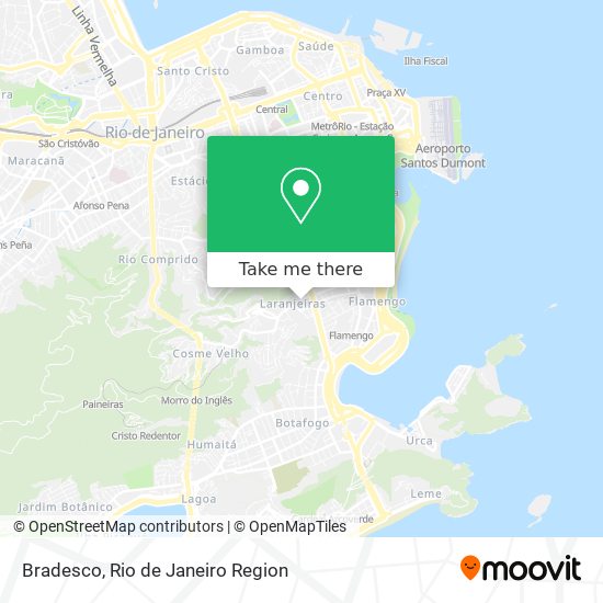 Bradesco map