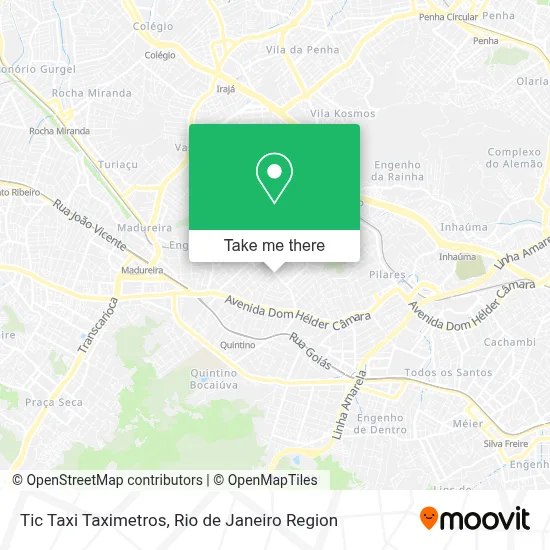 Tic Taxi Taximetros map