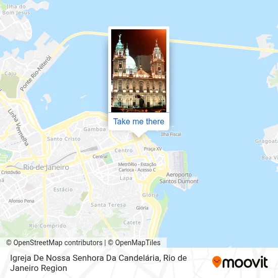 Igreja De Nossa Senhora Da Candelária map