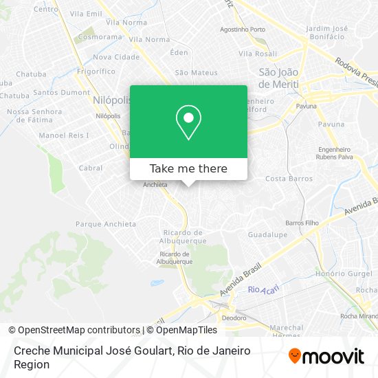 Creche Municipal José Goulart map