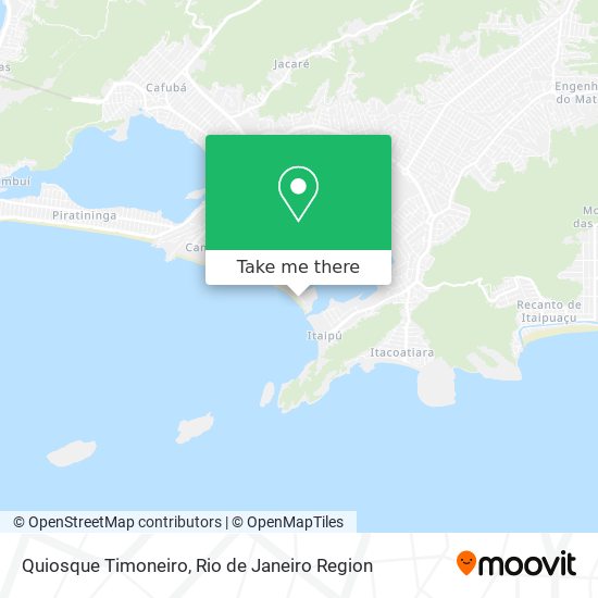 Quiosque Timoneiro map