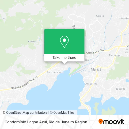 Condomínio Lagoa Azul map