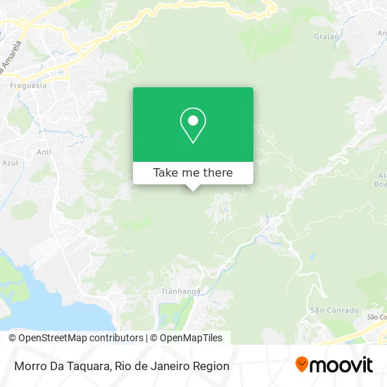 Morro Da Taquara map