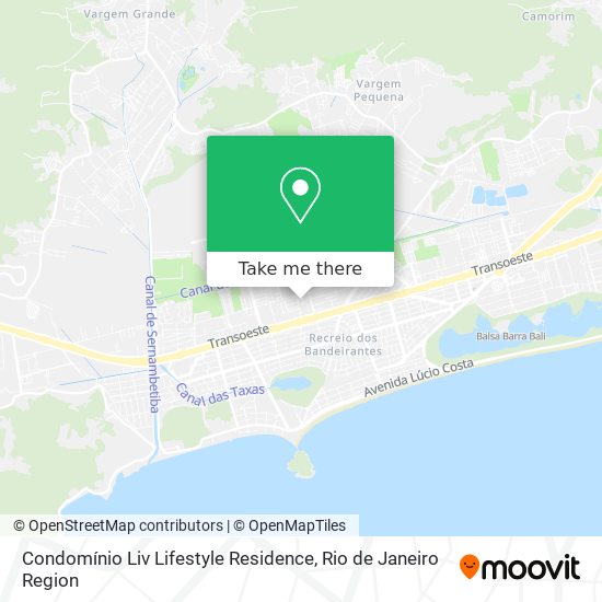 Condomínio Liv Lifestyle Residence map