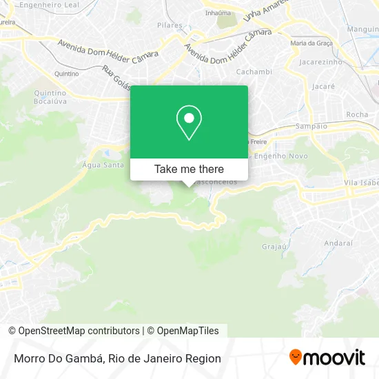 Morro Do Gambá map