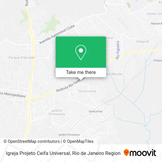 Igreja Projeto Ceifa Universal map