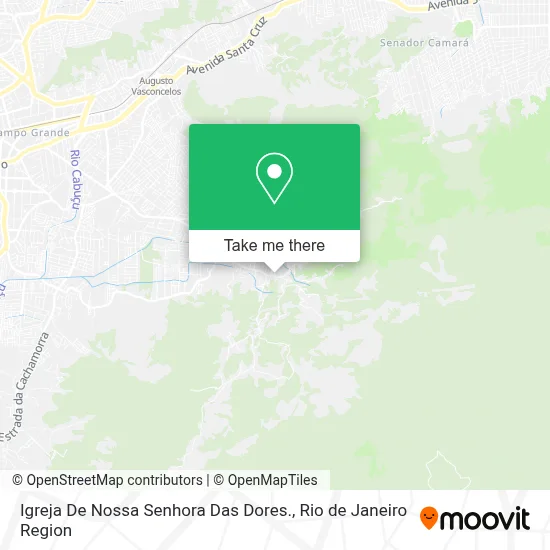 Igreja De Nossa Senhora Das Dores. map