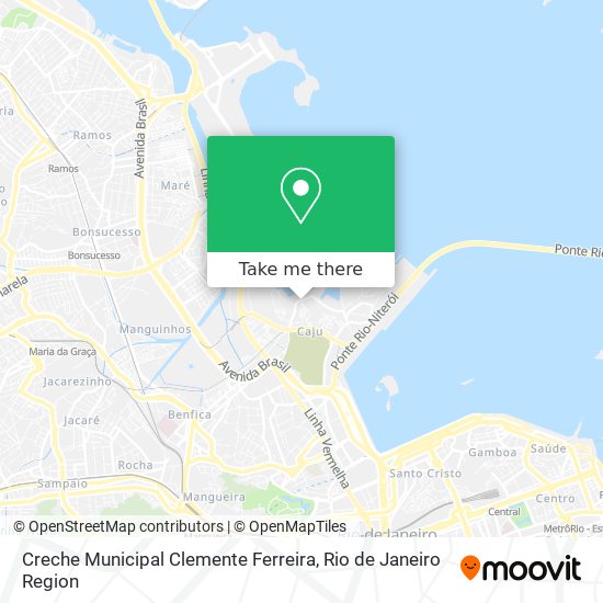 Creche Municipal Clemente Ferreira map