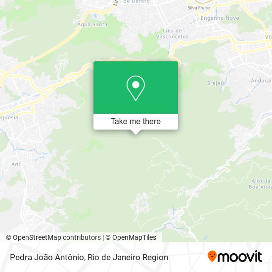 Pedra João Antônio map