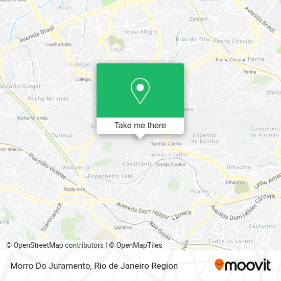 Morro Do Juramento map