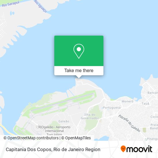 Capitania Dos Copos map