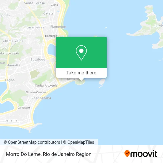 Morro Do Leme map