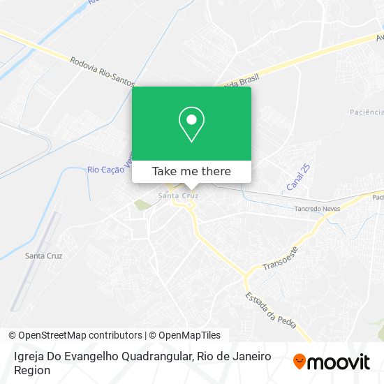 Igreja Do Evangelho Quadrangular map