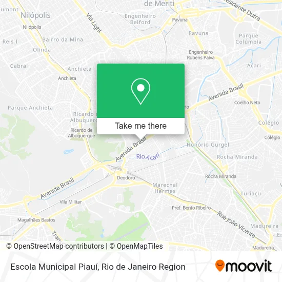 Escola Municipal Piauí map