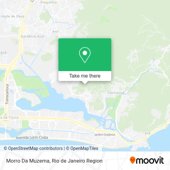 Morro Da Muzema map