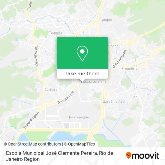 Escola Municipal José Clemente Pereira map