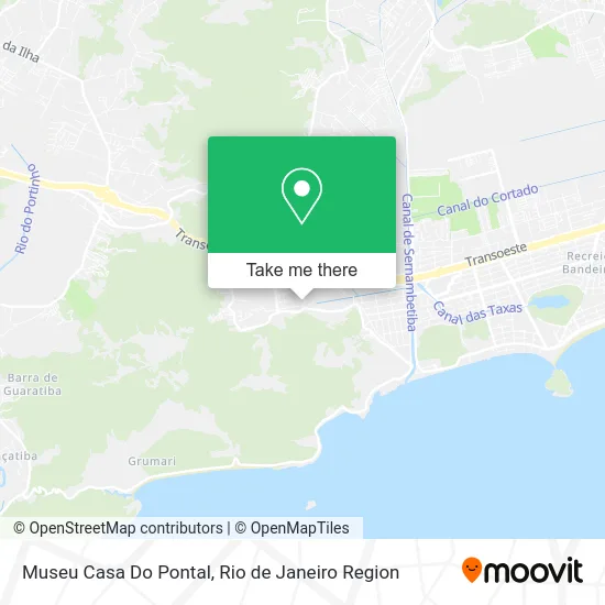 Museu Casa Do Pontal map