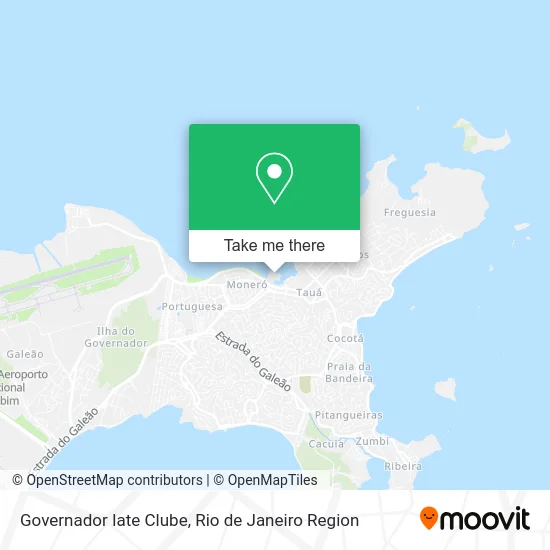 Governador Iate Clube map