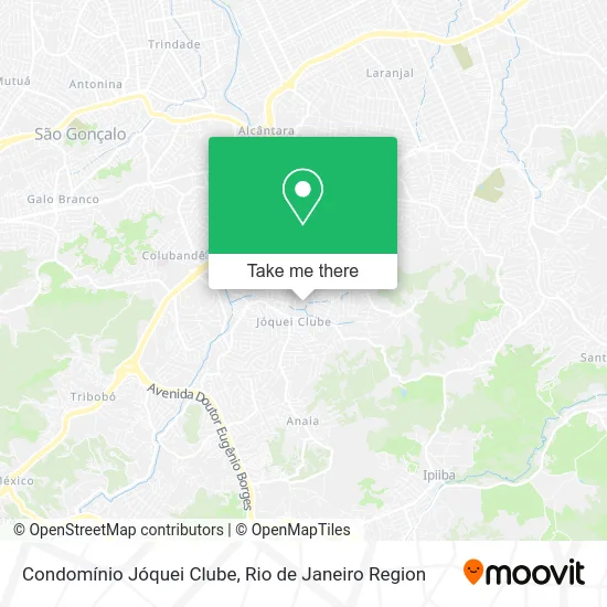 Condomínio Jóquei Clube map