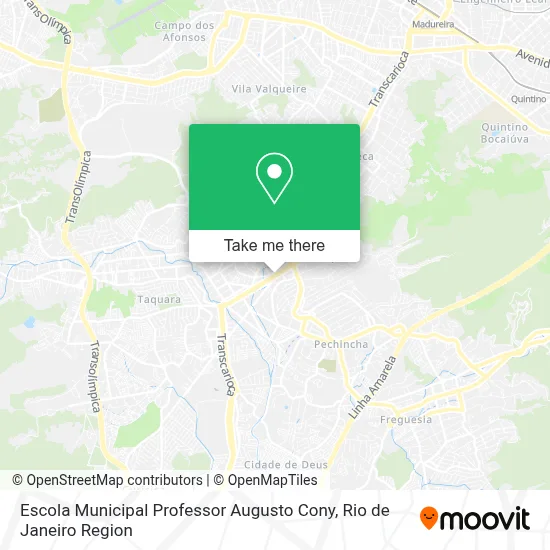 Escola Municipal Professor Augusto Cony map