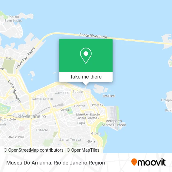 Museu Do Amanhã map