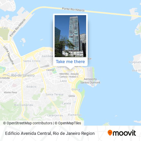 Mapa Edifício Avenida Central