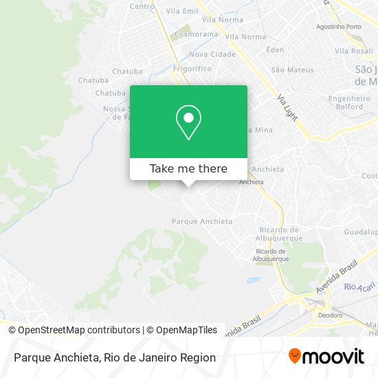 Parque Anchieta map