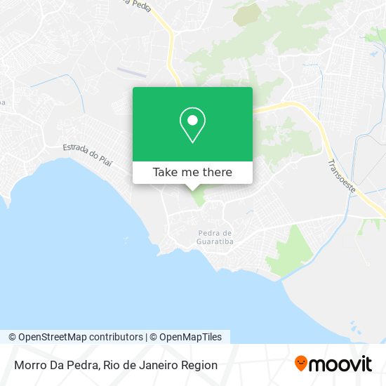 Morro Da Pedra map