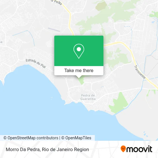 Morro Da Pedra map