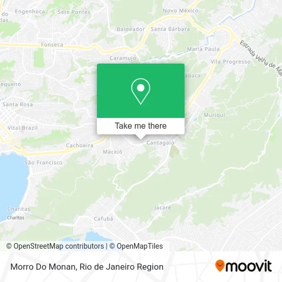 Morro Do Monan map