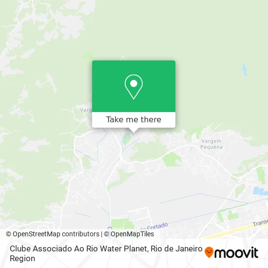 Clube Associado Ao Rio Water Planet map