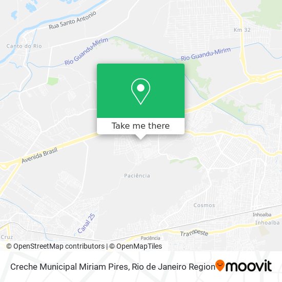 Creche Municipal Miriam Pires map