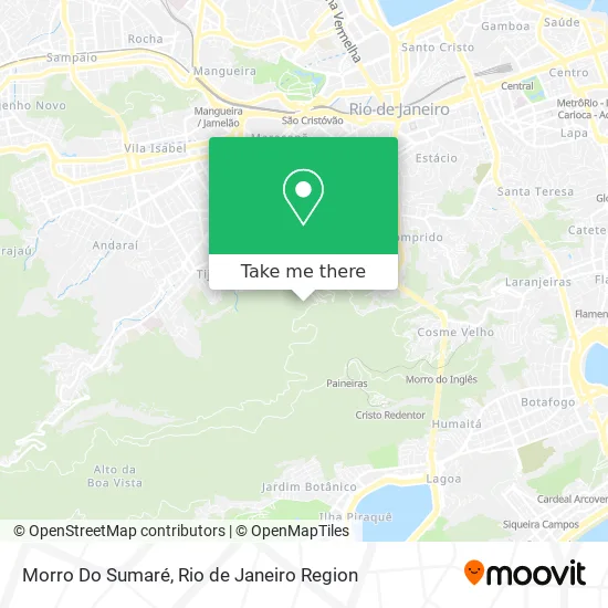 Morro Do Sumaré map