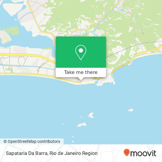 Sapataria Da Barra map