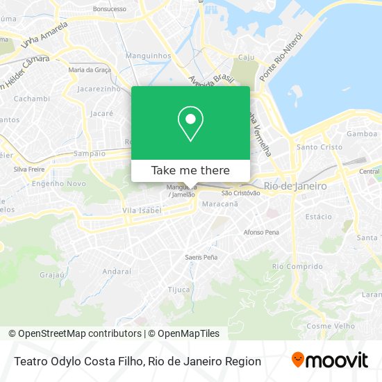 Teatro Odylo Costa Filho map