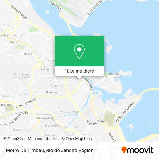 Morro Do Timbau map