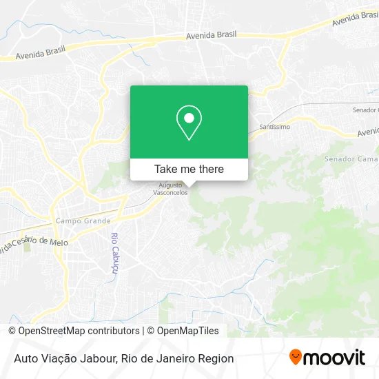 Auto Viação Jabour map