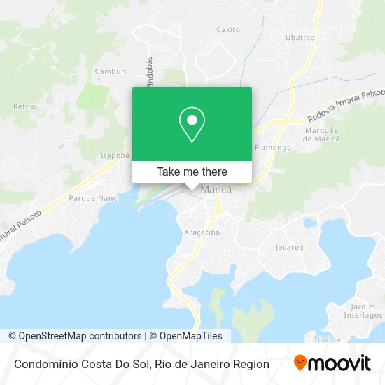 Condomínio Costa Do Sol map