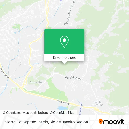 Morro Do Capitão Inácio map