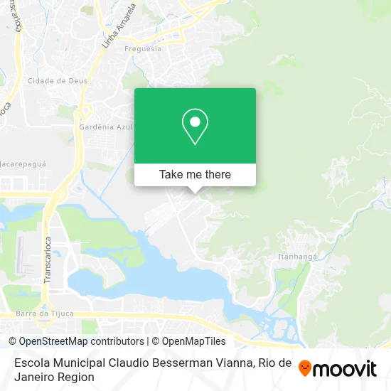Escola Municipal Claudio Besserman Vianna map