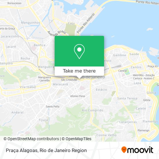 Mapa Praça Alagoas