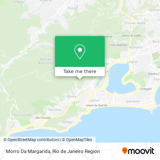 Morro Da Margarida map