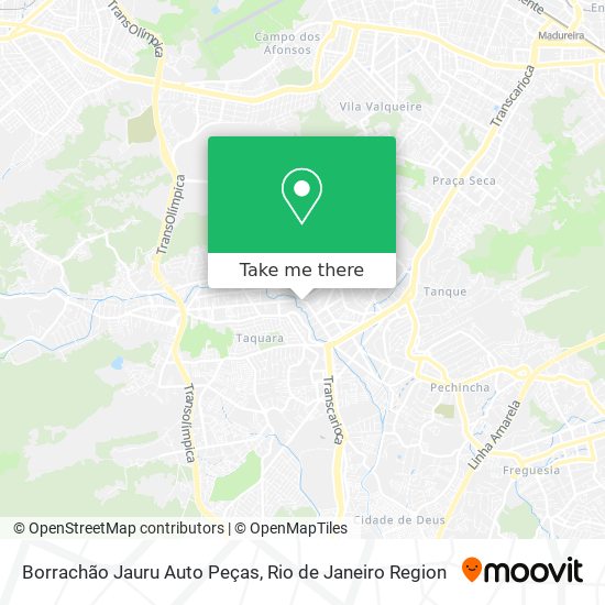 Borrachão Jauru Auto Peças map