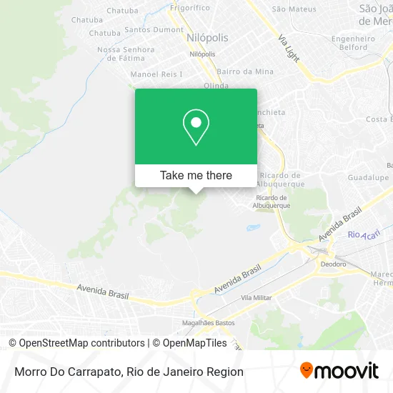 Morro Do Carrapato map