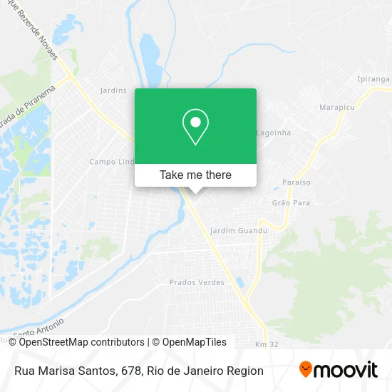 Rua Marisa Santos, 678 map