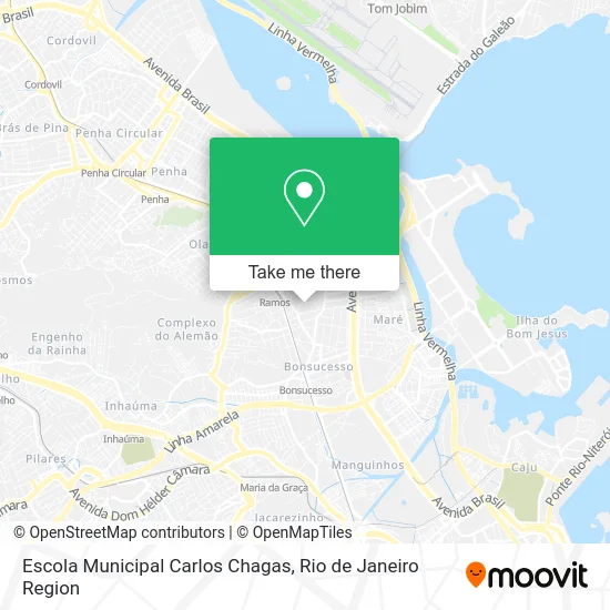 Escola Municipal Carlos Chagas map